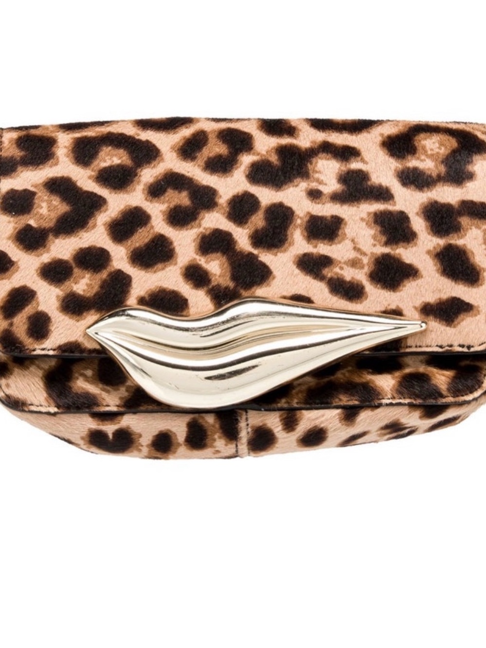 Diane Von Furstenberg Leopard Print Crossbody Bag
